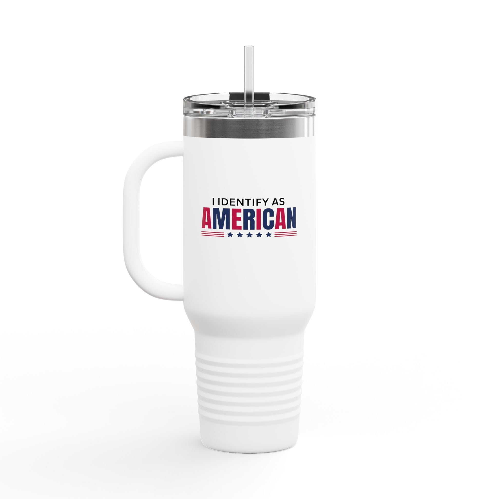 I Identify as American 40oz Insulated Travel Mug