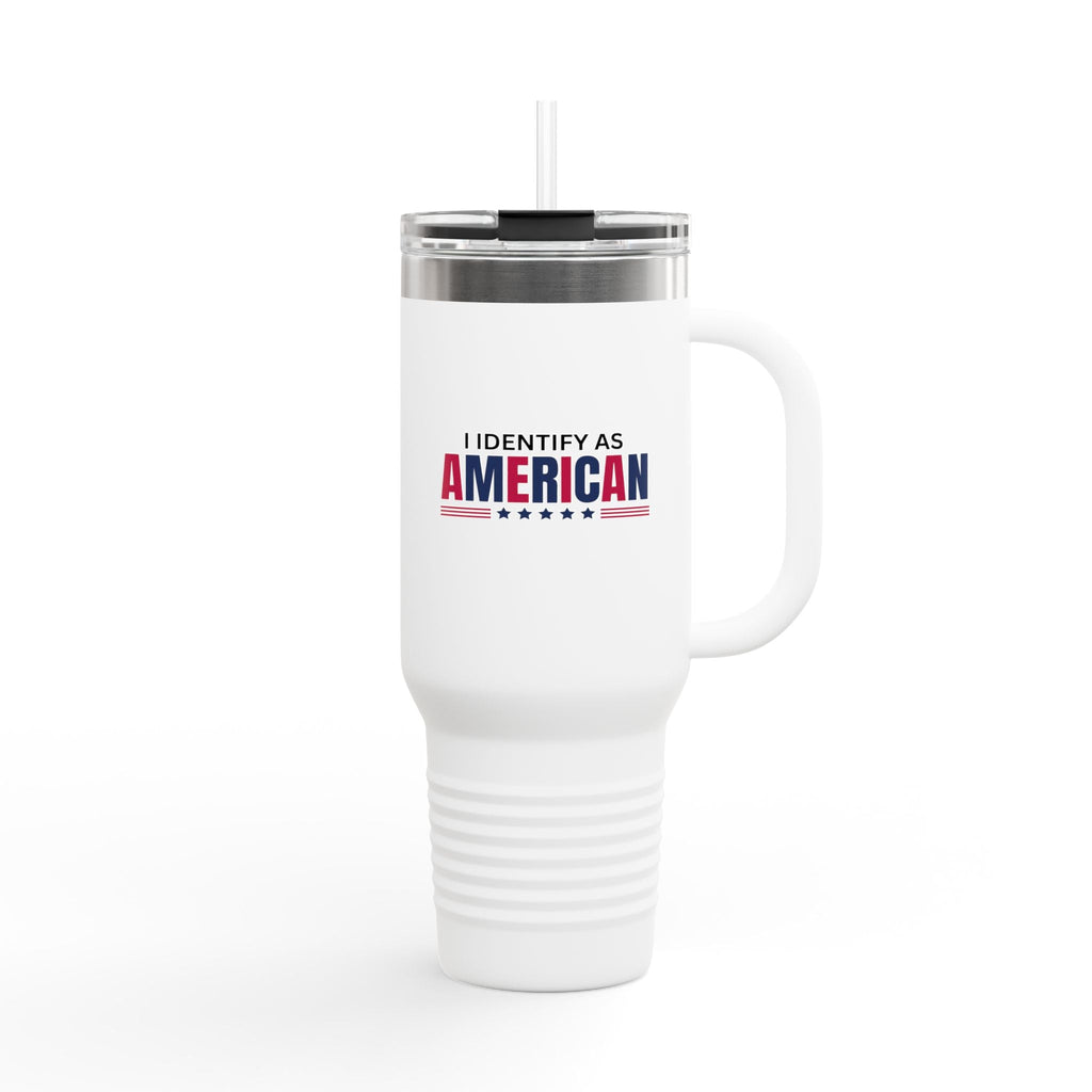 I Identify as American 40oz Insulated Travel Mug
