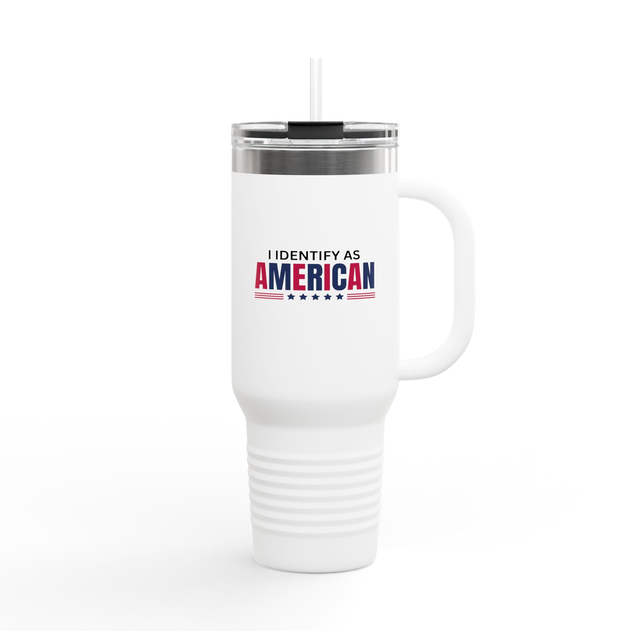 I Identify as American 40oz Insulated Travel Mug