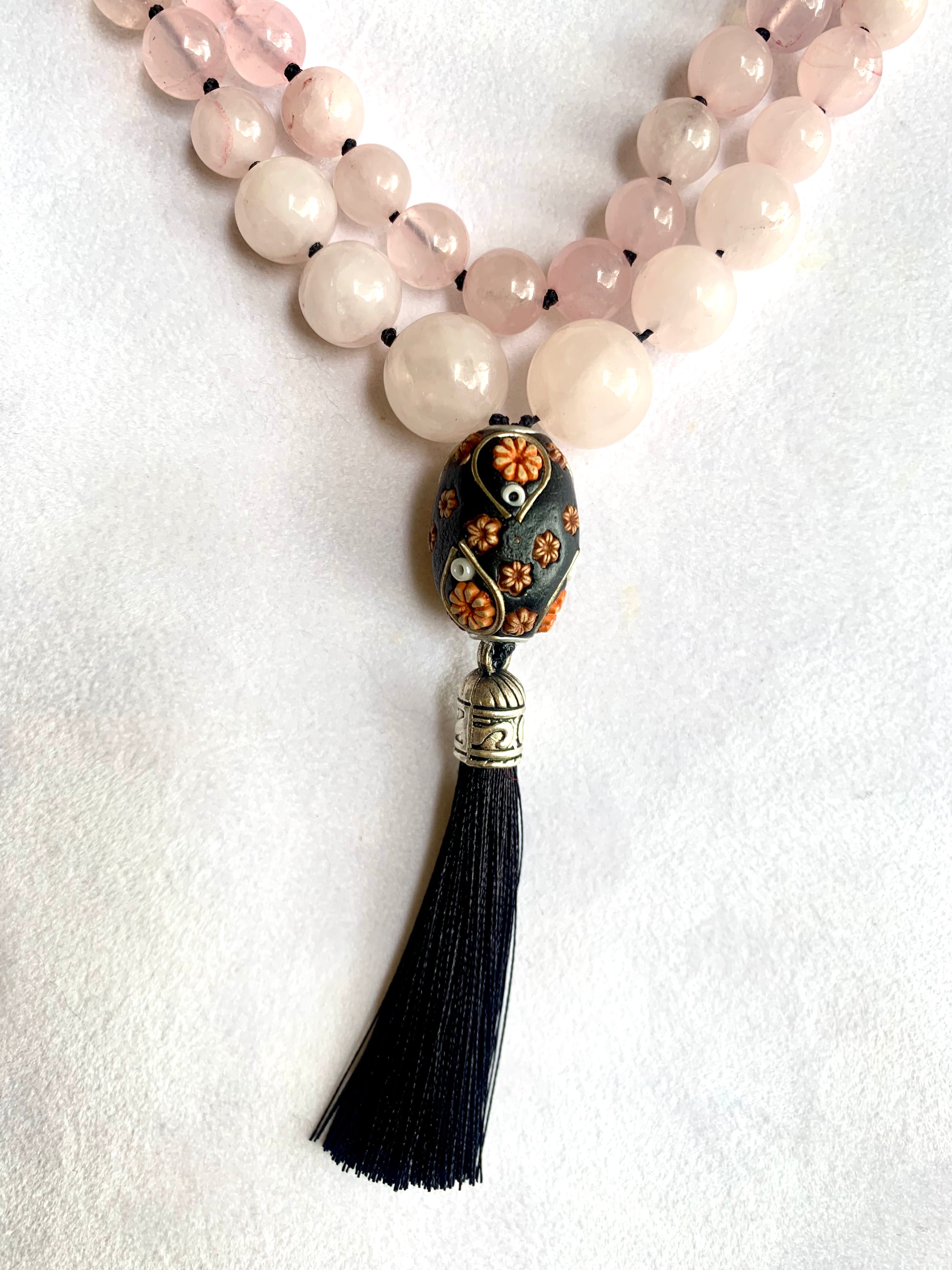 Eleos Mala - Sensitivity - Rose Quartz