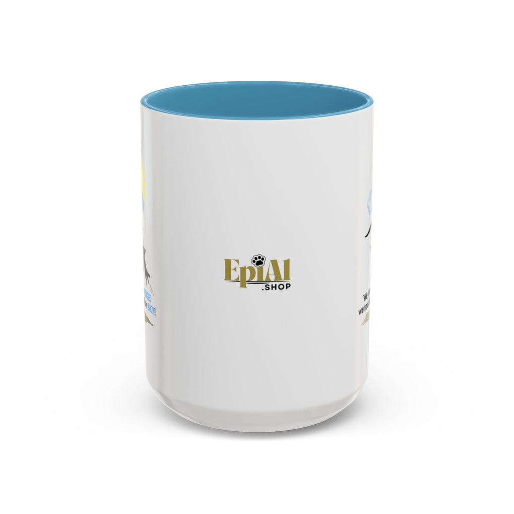 Inspirational Coffee Mug - "We Jumped So High" - Fun and Motivational Gift for Cat Lovers