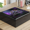 Inspirational Jewelry Box - 'Count the Rainbows, Not the Thunderstorms'