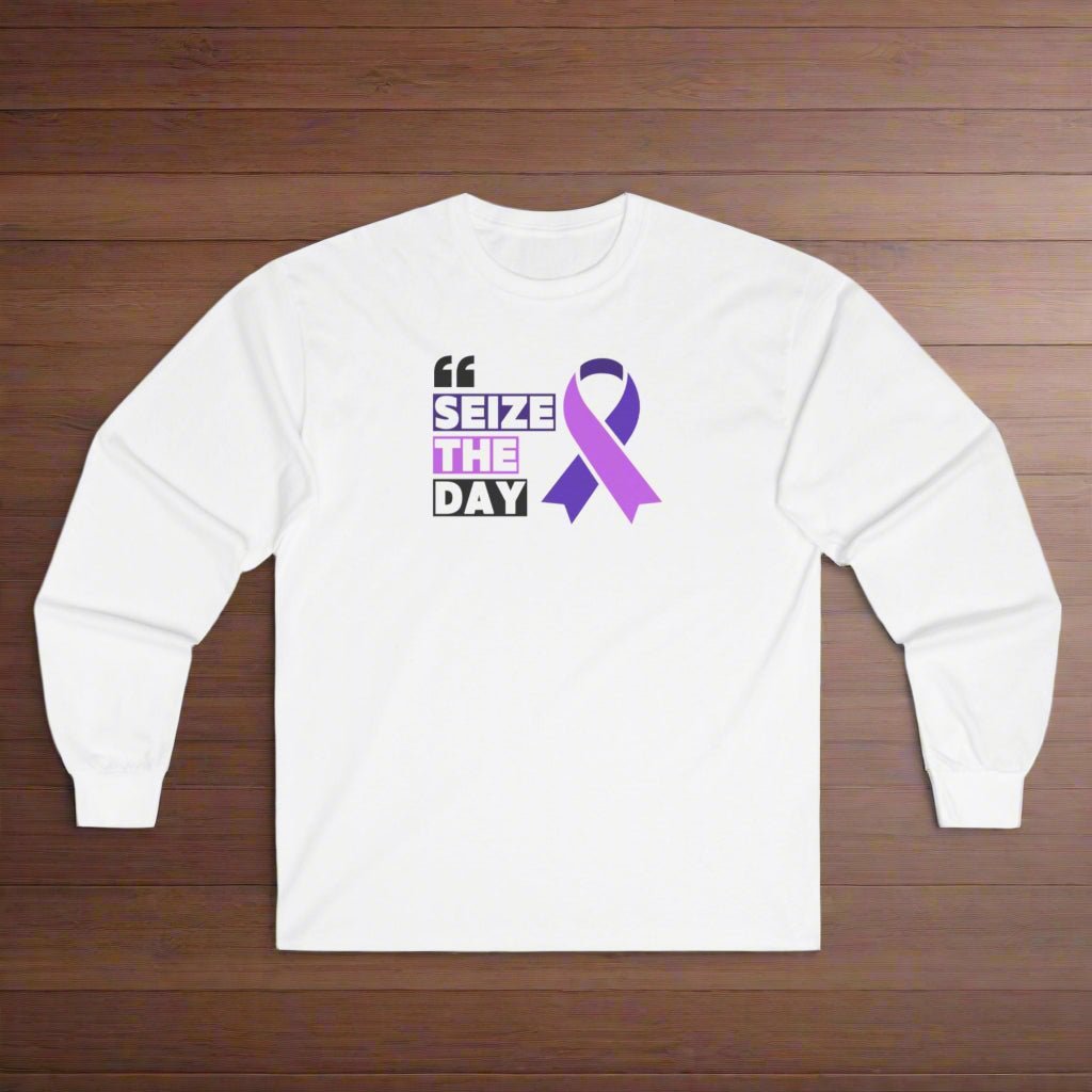 Inspirational Seize the Day Long-Sleeve Tee