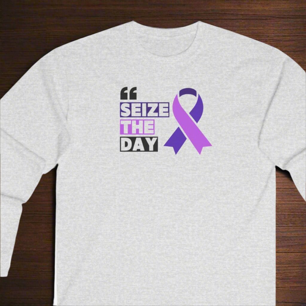 Inspirational Seize the Day Long-Sleeve Tee