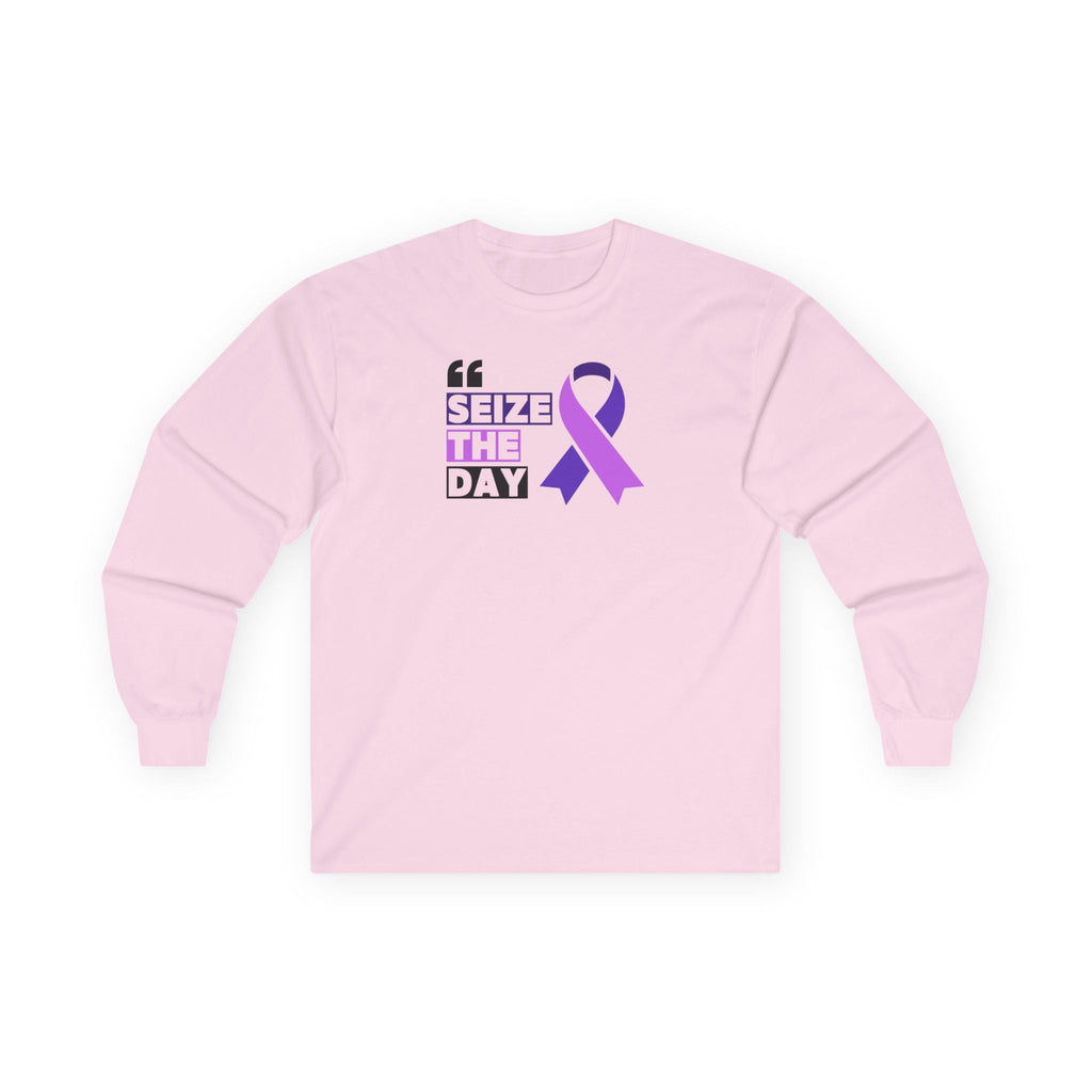 Inspirational Seize the Day Long-Sleeve Tee