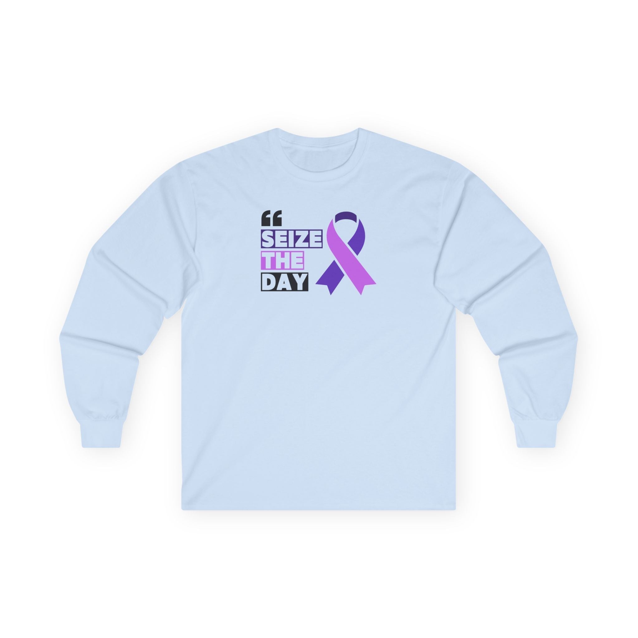 Inspirational Seize the Day Long-Sleeve Tee