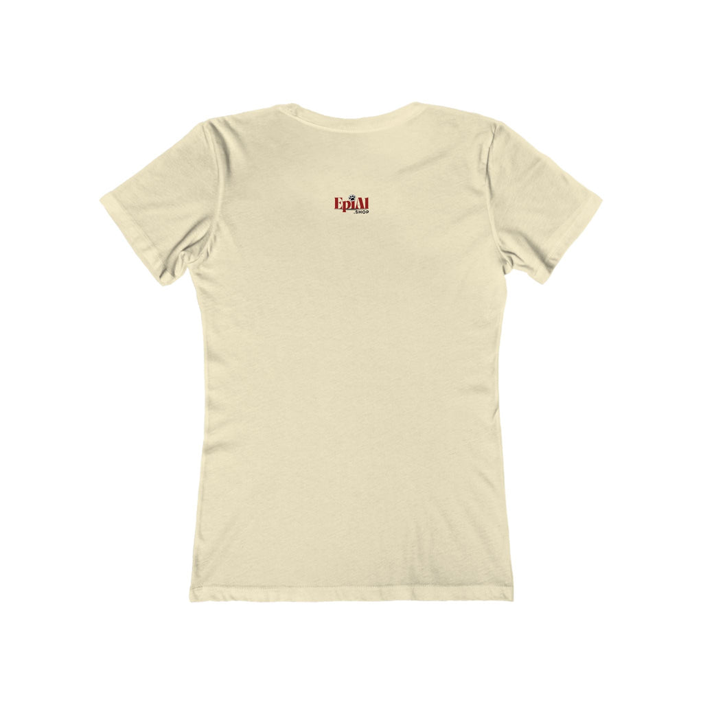 Inspirational Women’s Boyfriend Tee - "We Jumped So High, We Touched the Blue Sky!"