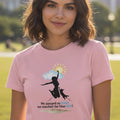 Inspirational Women’s Boyfriend Tee - "We Jumped So High, We Touched the Blue Sky!"