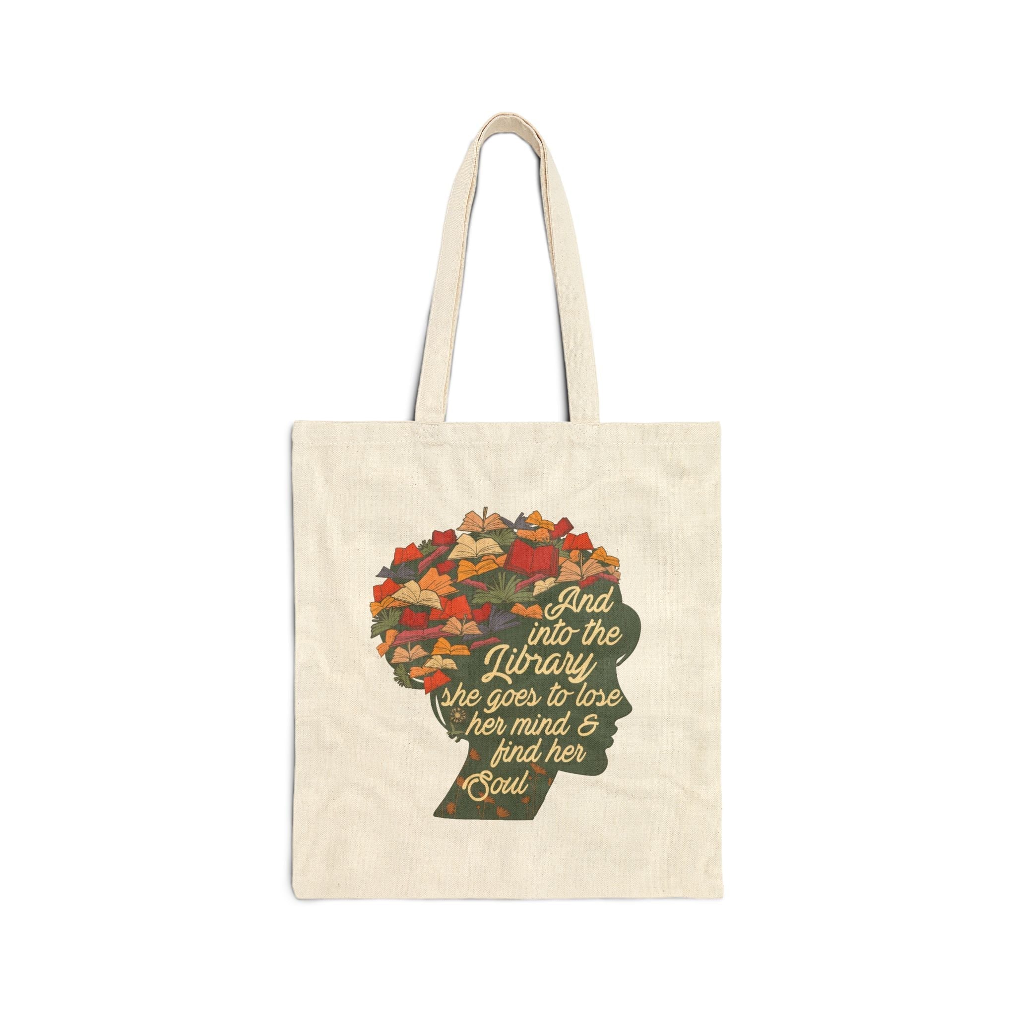 Into The Library Tote Bag
