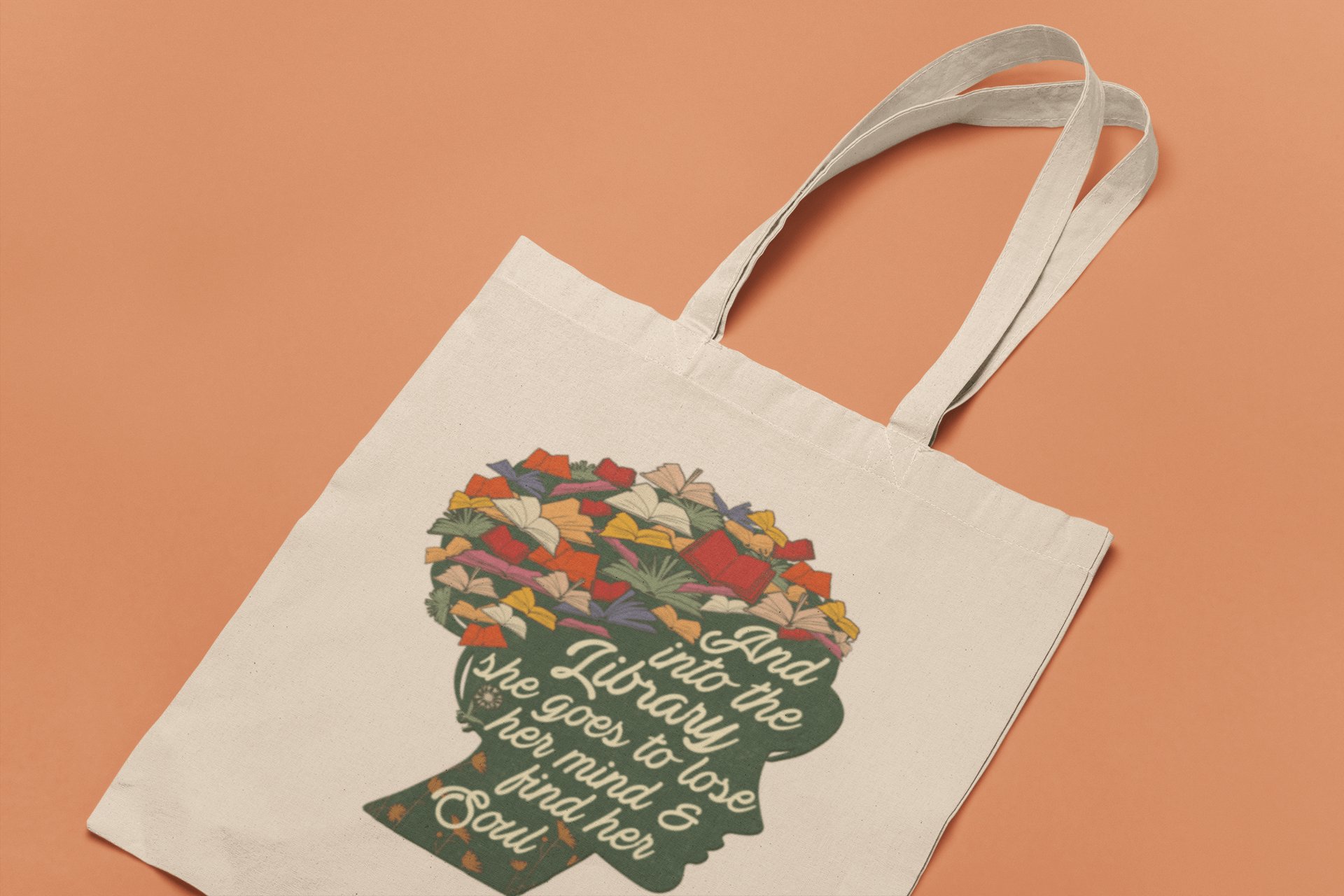 Into The Library Tote Bag
