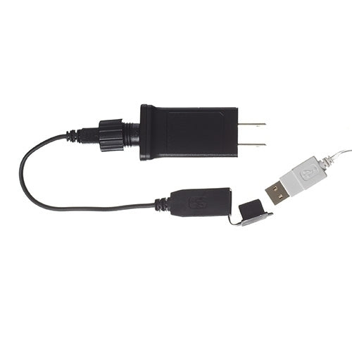 USB 5V 1 Amp Indoor/Outdoor Plug Adapter