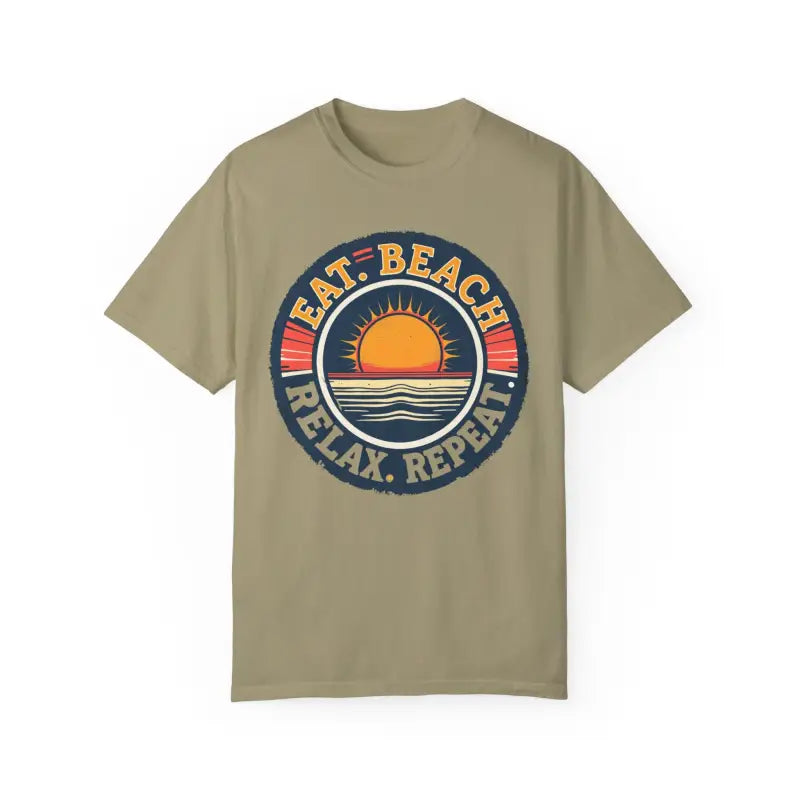 Ocean State Styles Island Reef Garment Dyed Eat Beach Tee