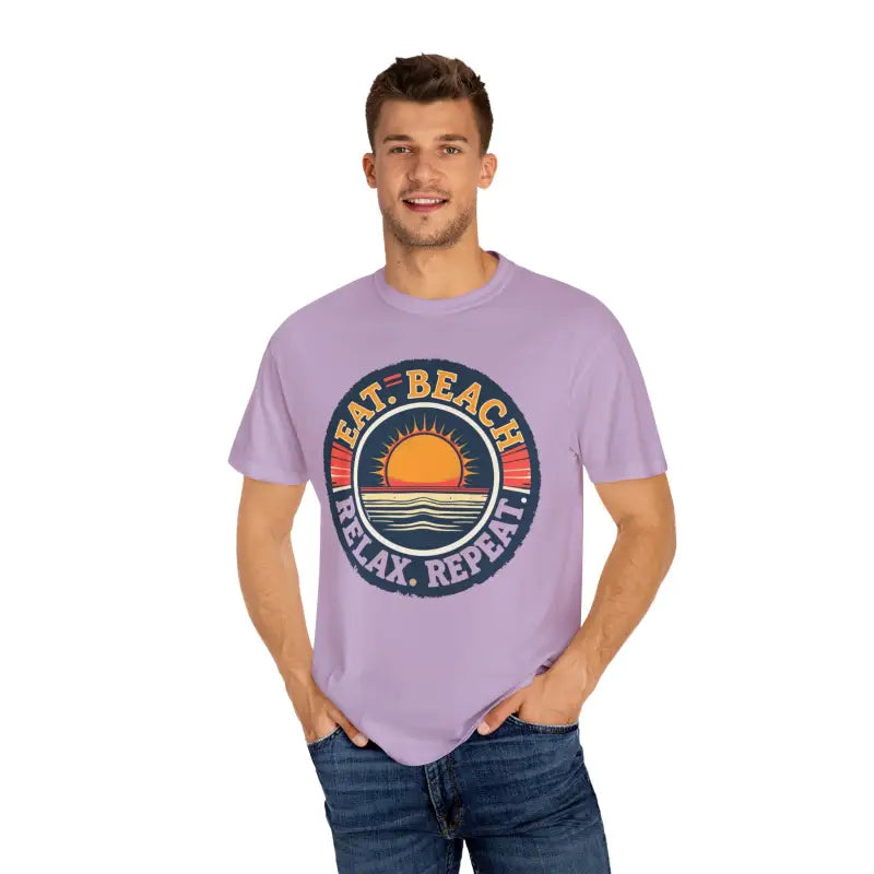 Ocean State Styles Island Reef Garment Dyed Eat Beach Tee