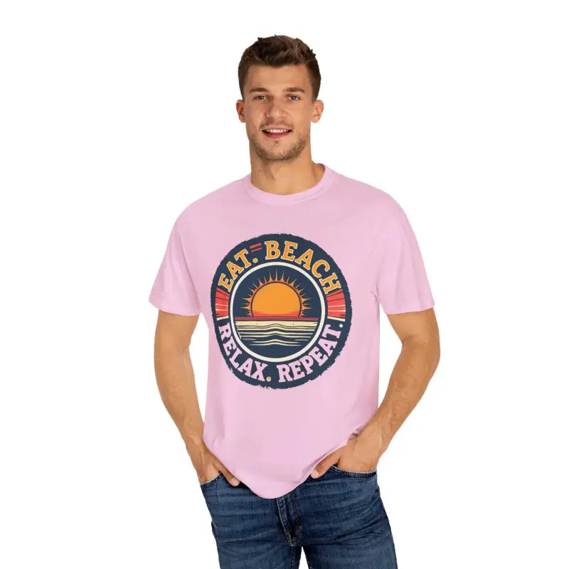 Ocean State Styles Island Reef Garment Dyed Eat Beach Tee