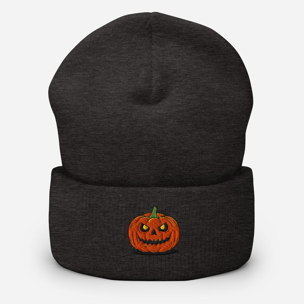 Jack O'Lantern Embroidered Beanie