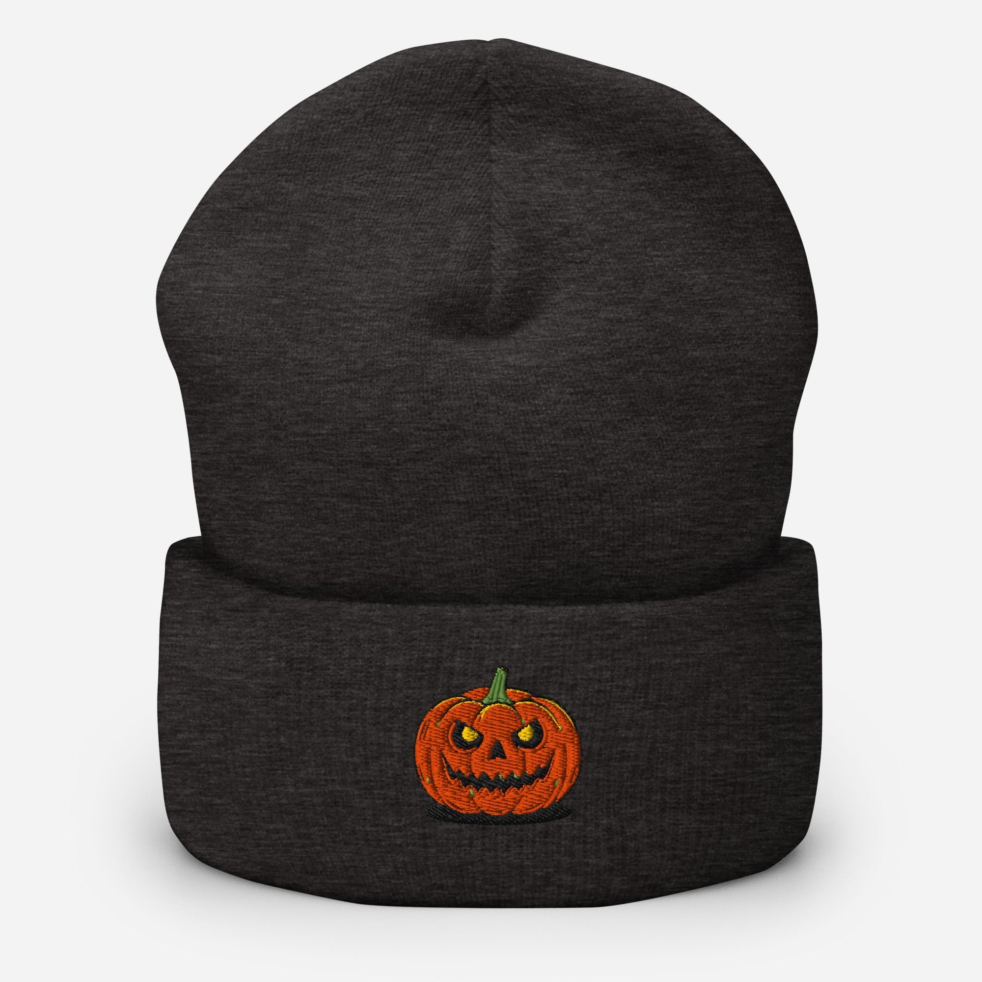 Jack O'Lantern Embroidered Beanie