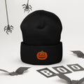 Jack O'Lantern Embroidered Beanie