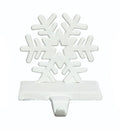 Cast Iron Snowflake Stocking Holder - Style #2