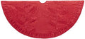 Red Sequin And Holly Treeskirt