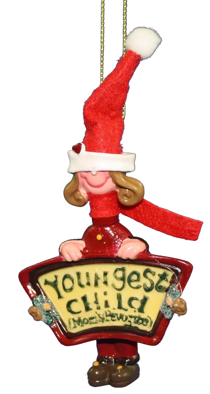 3.5 Inch Mom's Favorite Ornament - First Boy