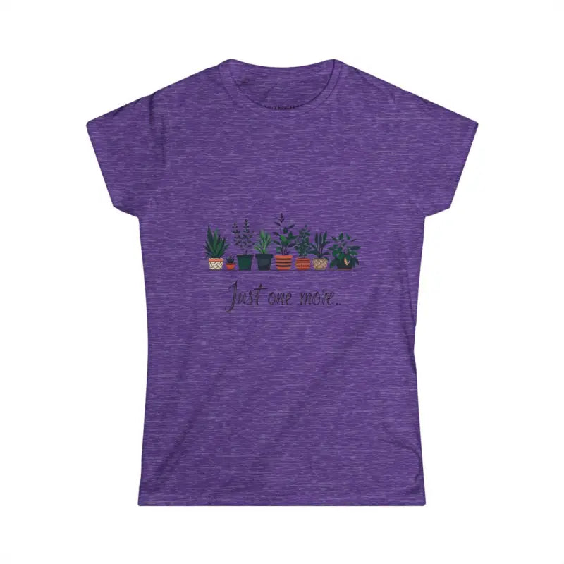 Ocean State Styles Just One More Plant Womens Tee Lovers