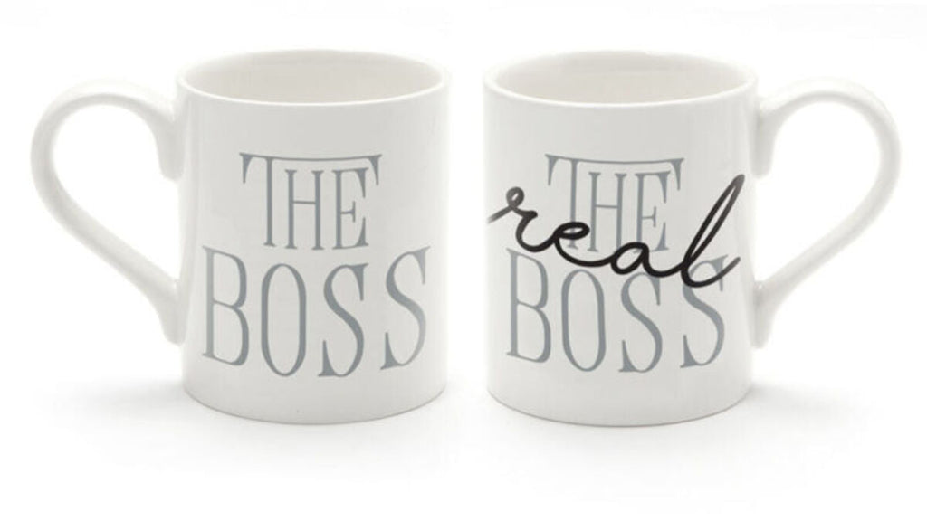 The Real Boss Mug Set