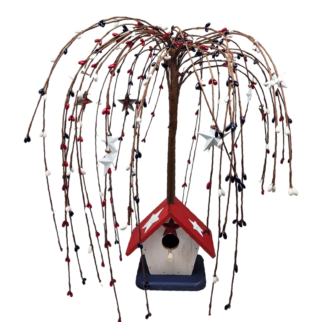Birdhouse Americana Willow Tree -