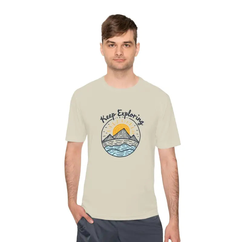 Ocean State Styles Keep Exploring Quick Dry Unisex T Shirt