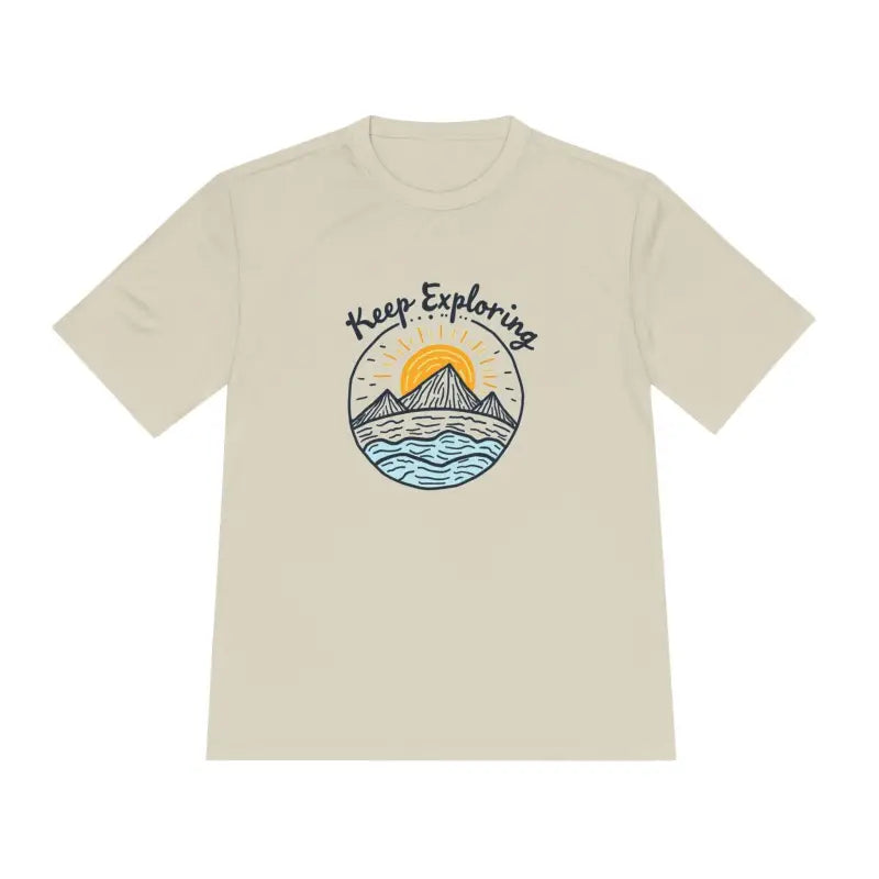 Ocean State Styles Keep Exploring Quick Dry Unisex T Shirt