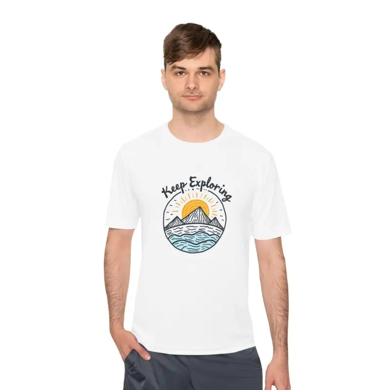 Ocean State Styles Keep Exploring Quick Dry Unisex T Shirt