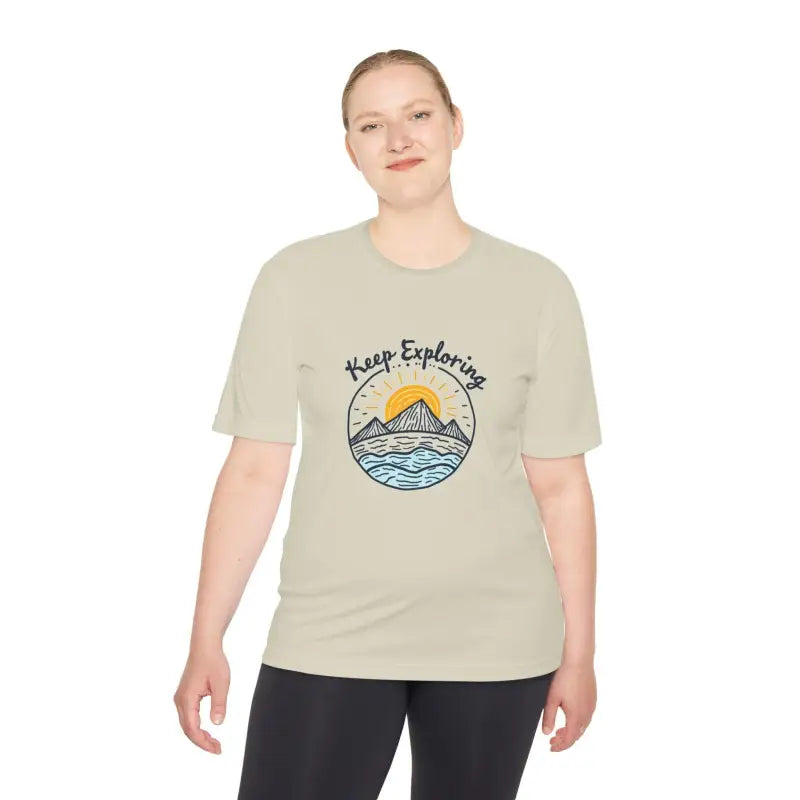 Ocean State Styles Keep Exploring Quick Dry T Shirt