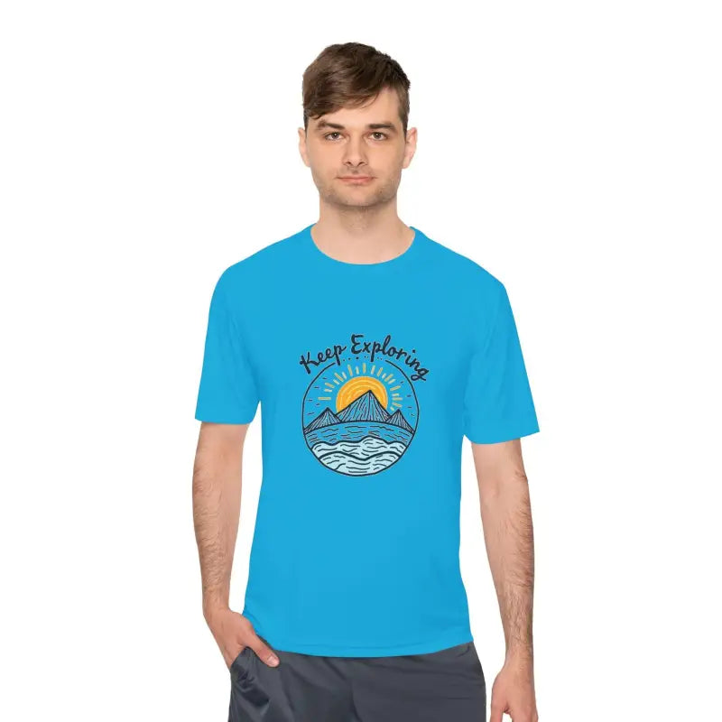 Ocean State Styles Keep Exploring Quick Dry T Shirt