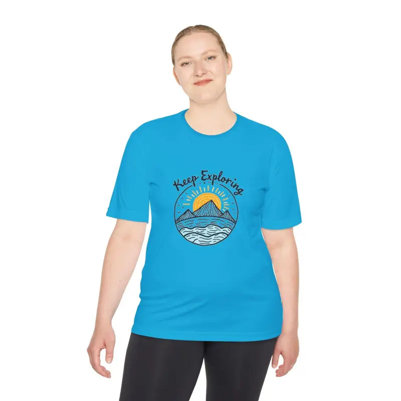 Ocean State Styles Keep Exploring Quick Dry T Shirt
