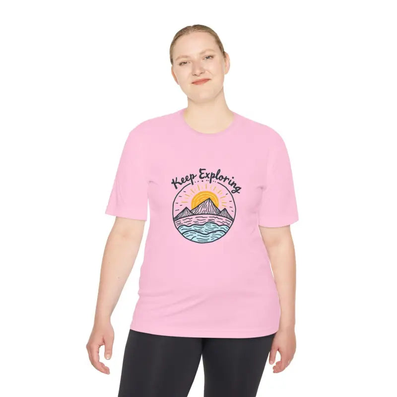Ocean State Styles Keep Exploring Quick Dry T Shirt