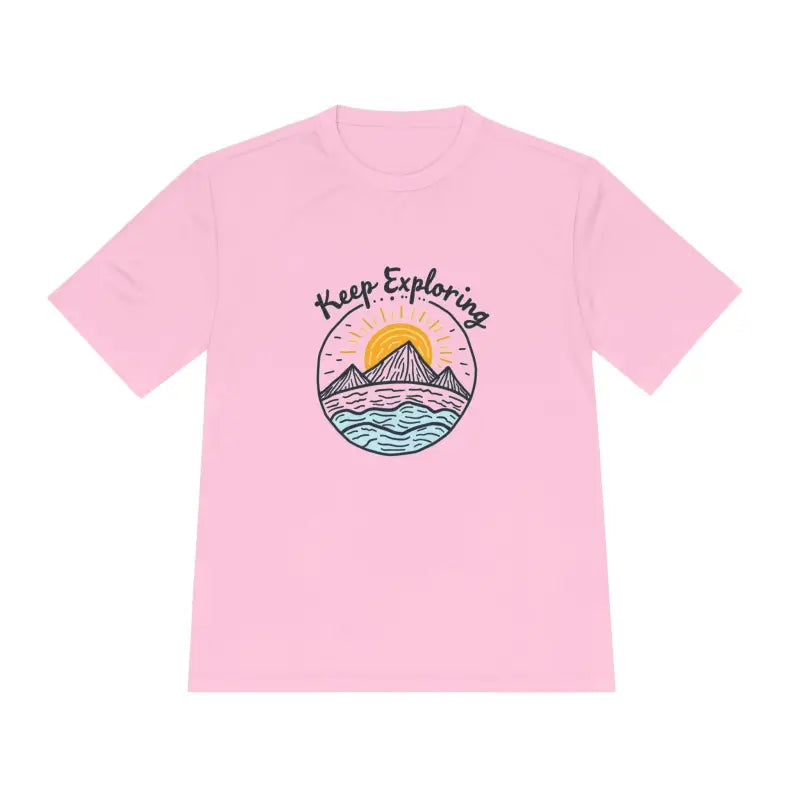 Ocean State Styles Keep Exploring Quick Dry T Shirt