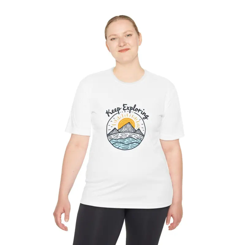 Ocean State Styles Keep Exploring Quick Dry T Shirt