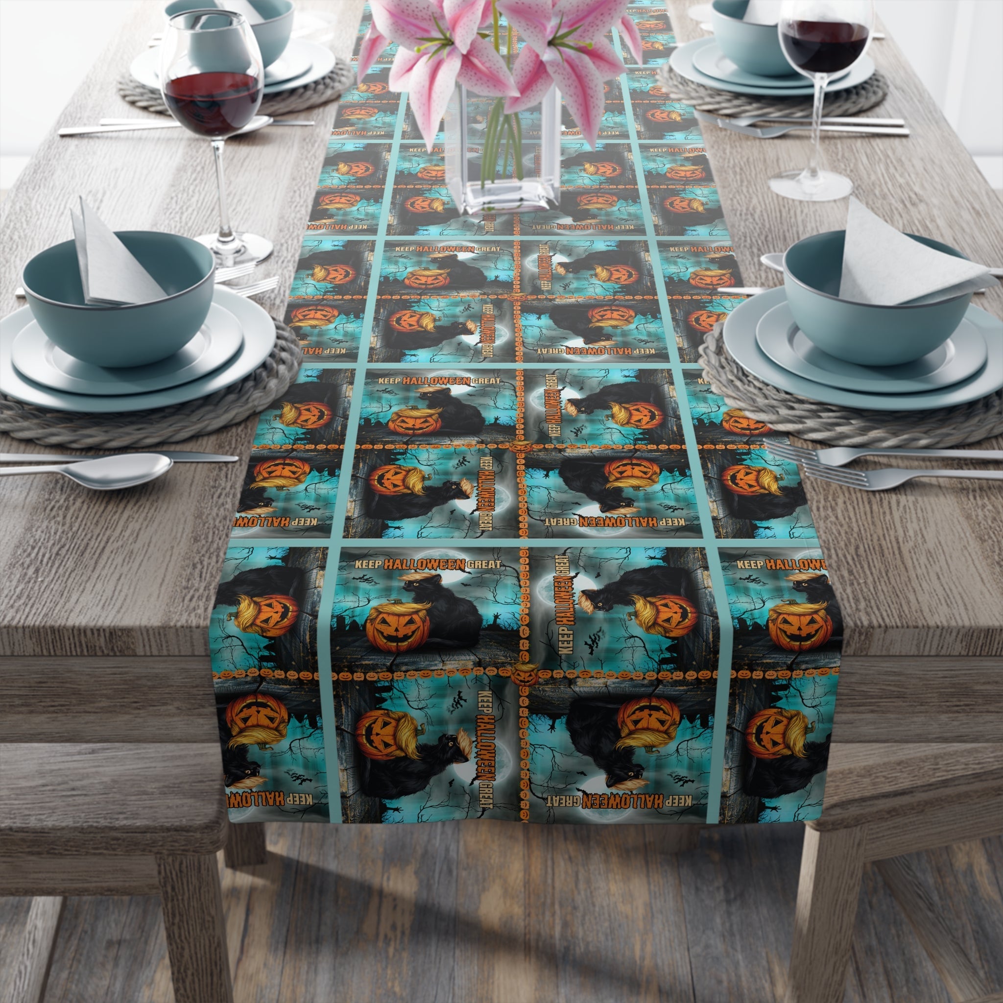 Keep Halloween Great Table Runner