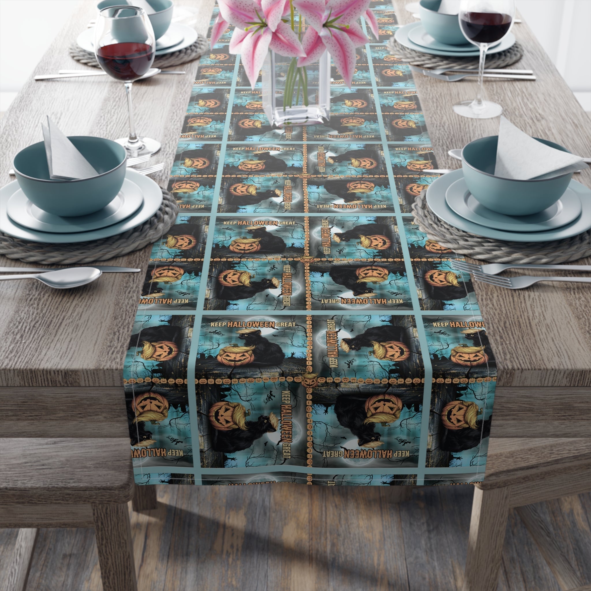 Keep Halloween Great Table Runner