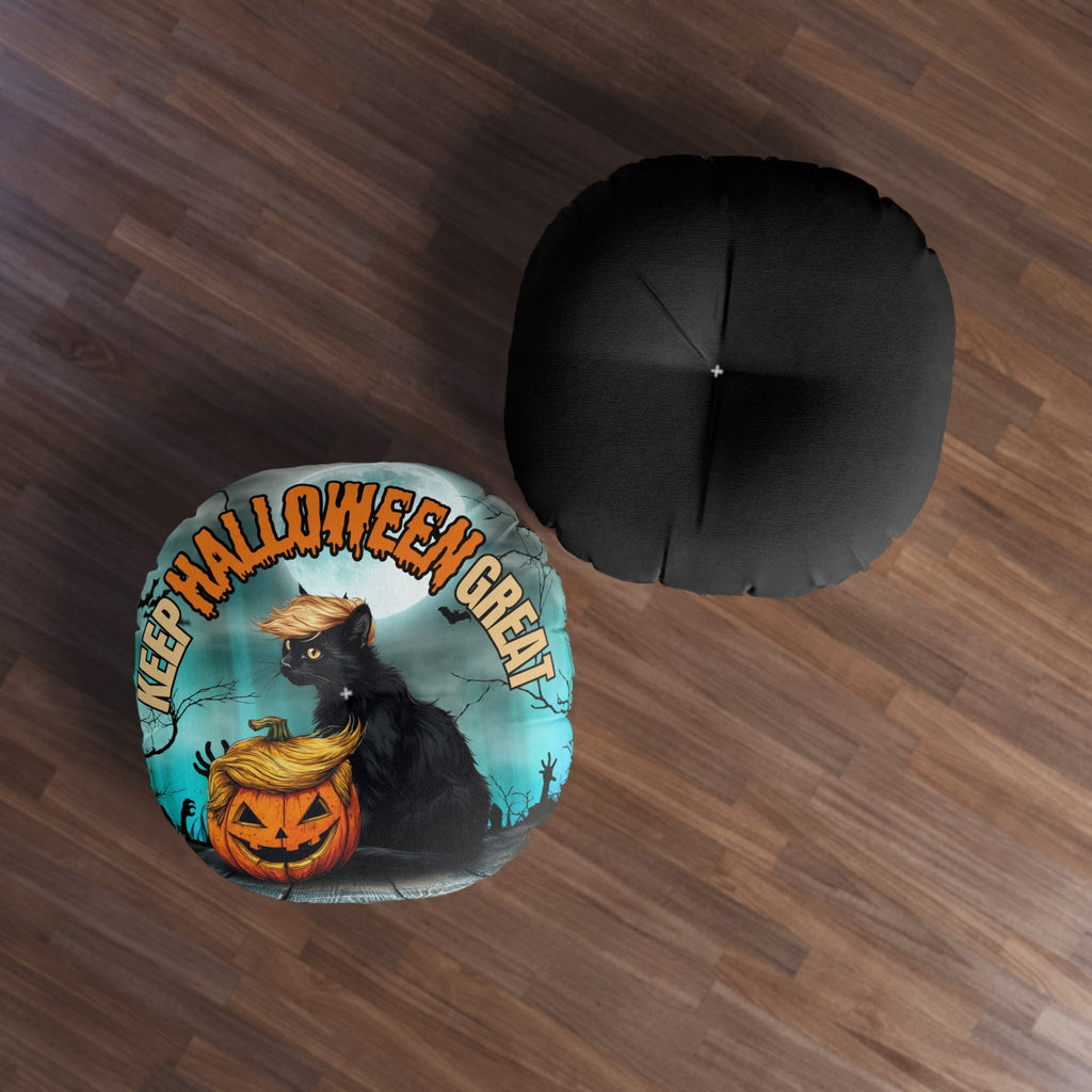 Keep Halloween Great Tufted Floor Pillow