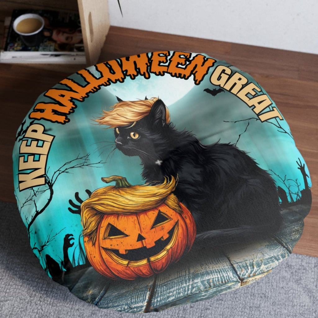 Keep Halloween Great Tufted Floor Pillow