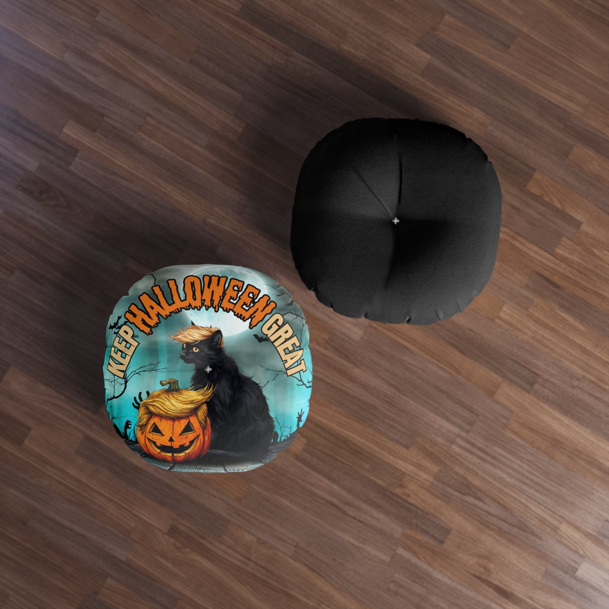 Keep Halloween Great Tufted Floor Pillow