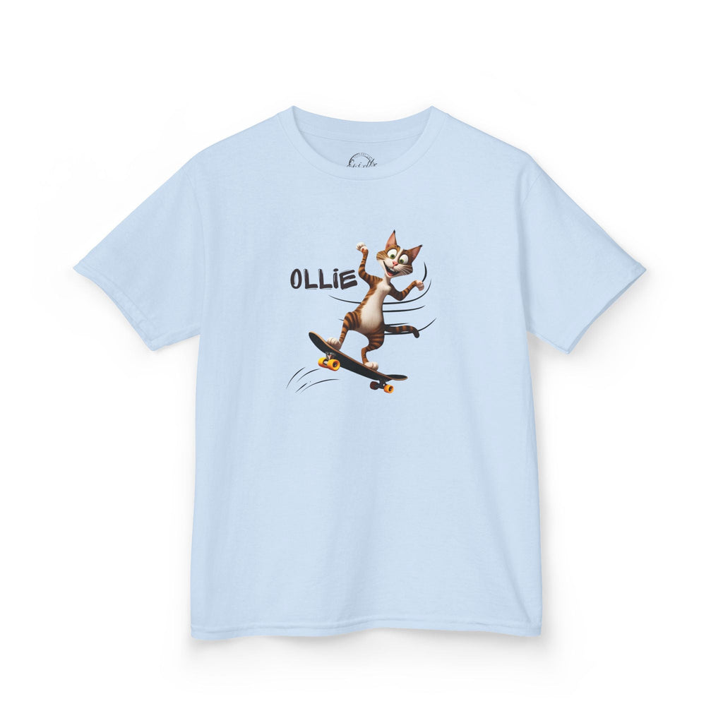 Kids Ollie Cat Tee - Fun and Playful Cotton T-Shirt for Children