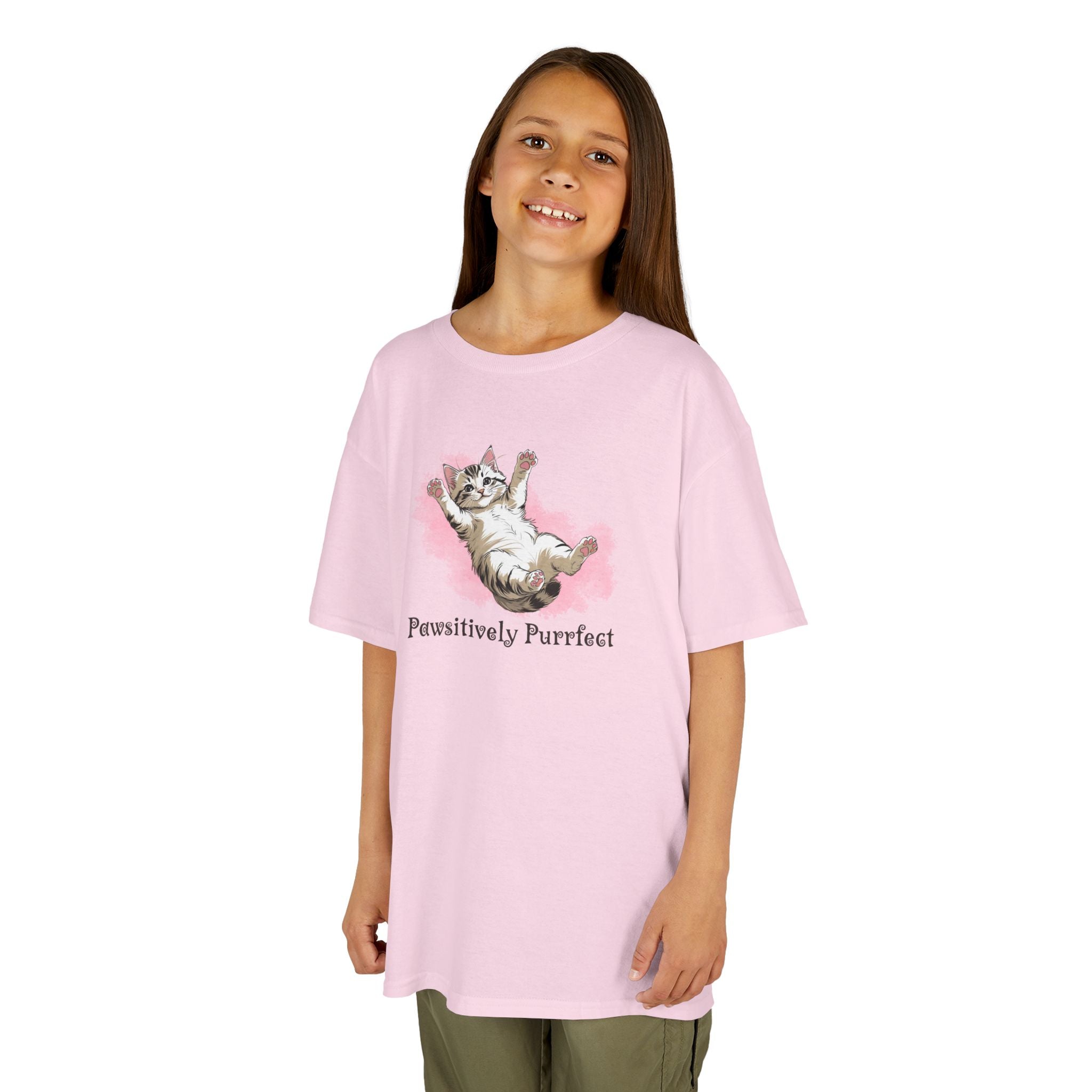 Kids Purrfect Cat Graphic Tee