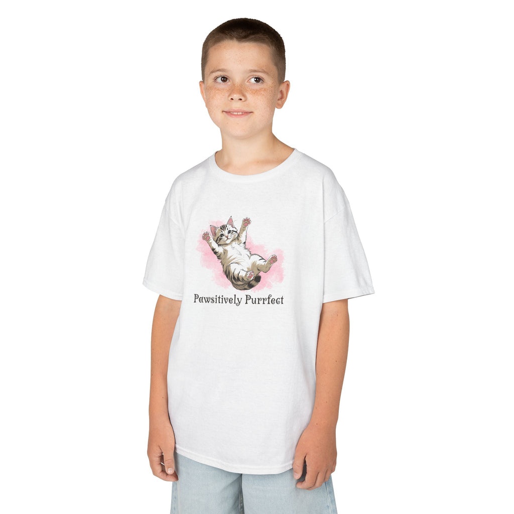 Kids Purrfect Cat Graphic Tee