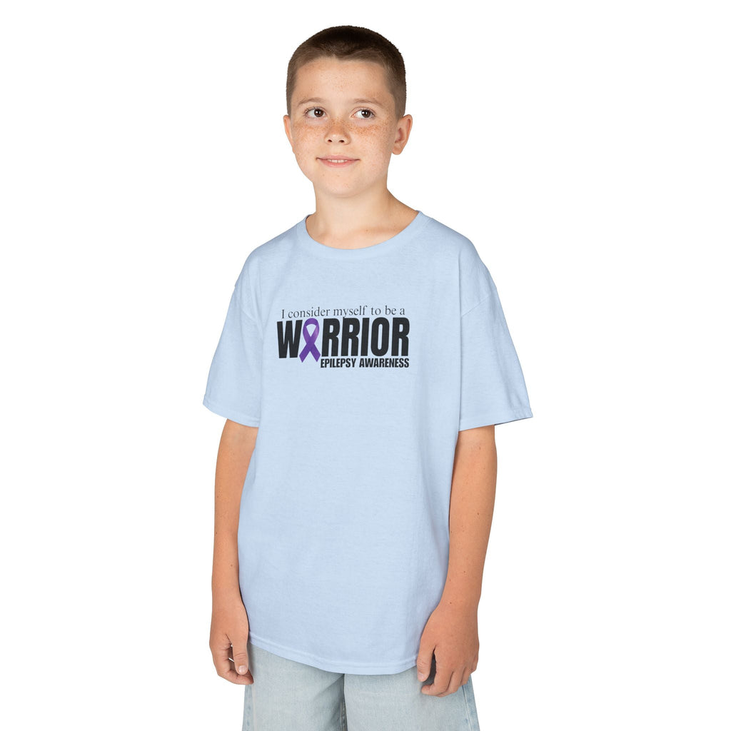 Kids Epilepsy Awareness Tee for Empowering Your Child with Warrior Spirit