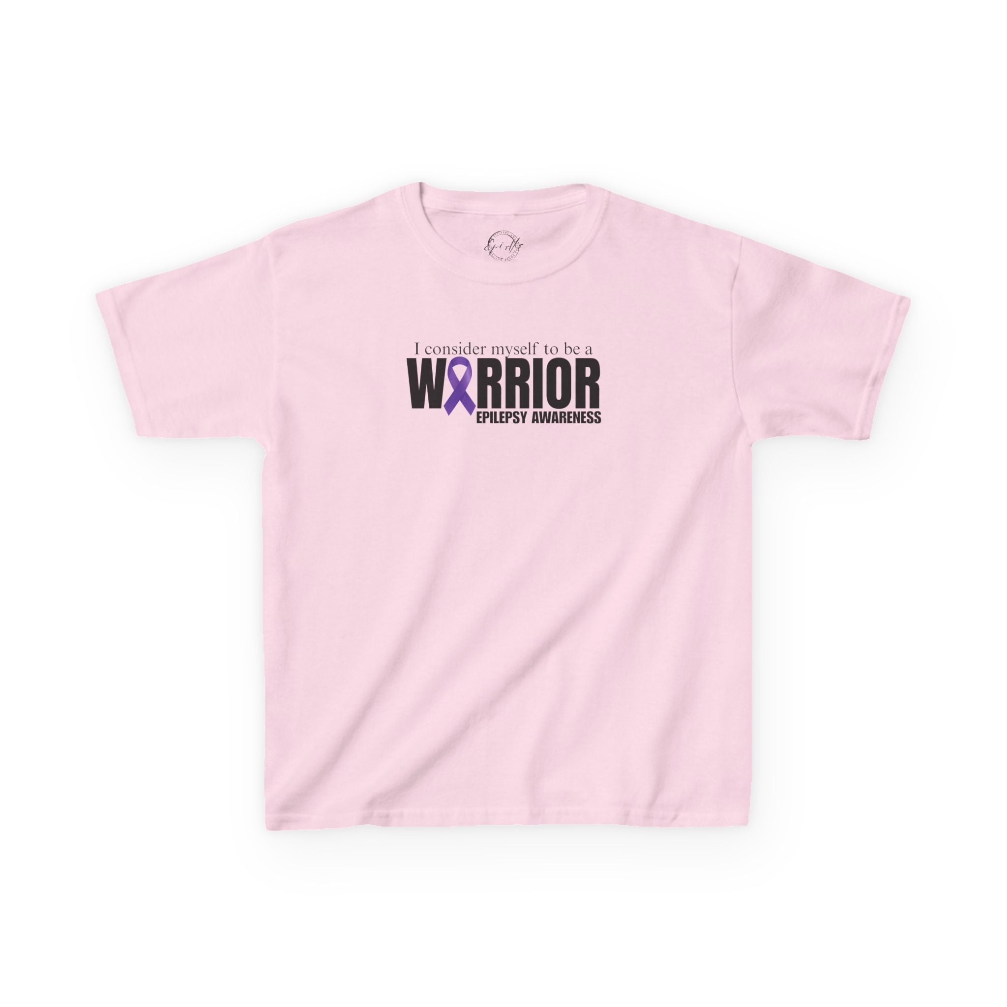 Kids Epilepsy Awareness Tee for Empowering Your Child with Warrior Spirit