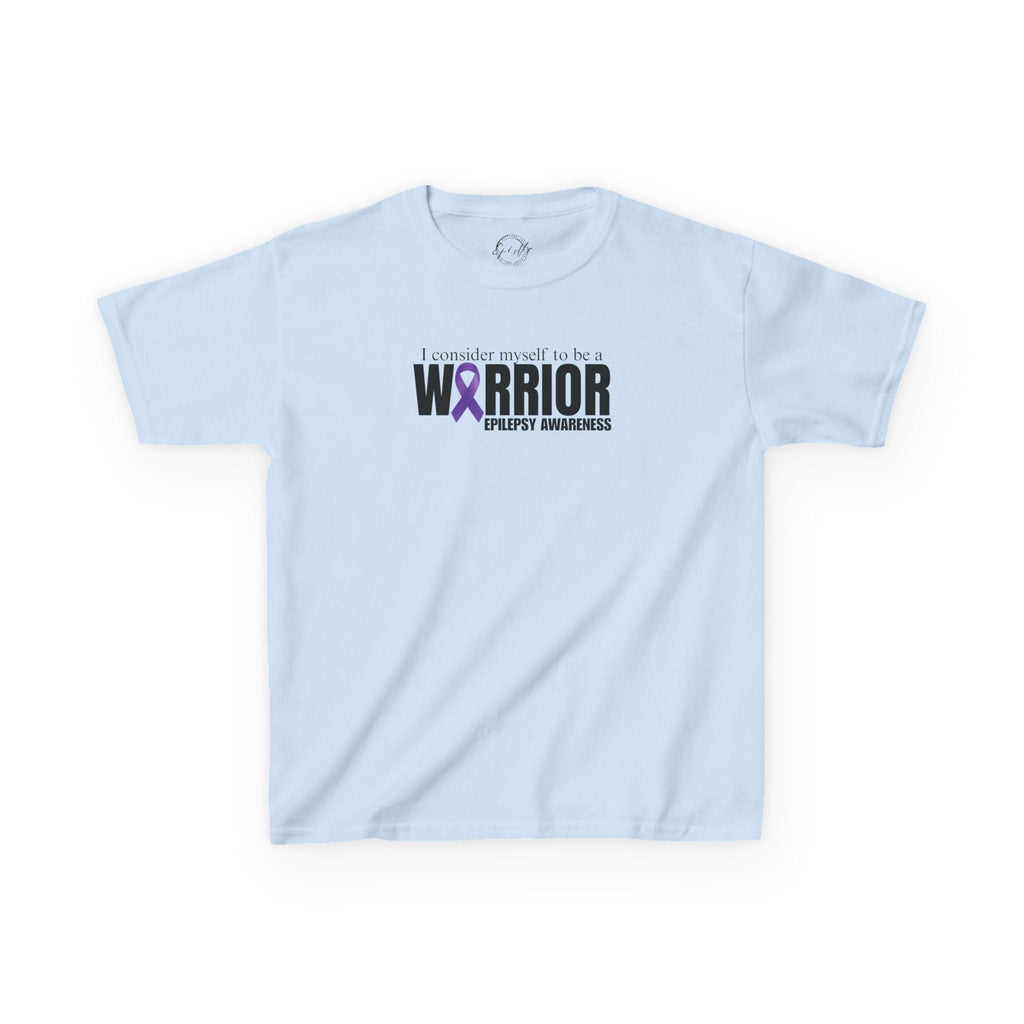 Kids Epilepsy Awareness Tee for Empowering Your Child with Warrior Spirit