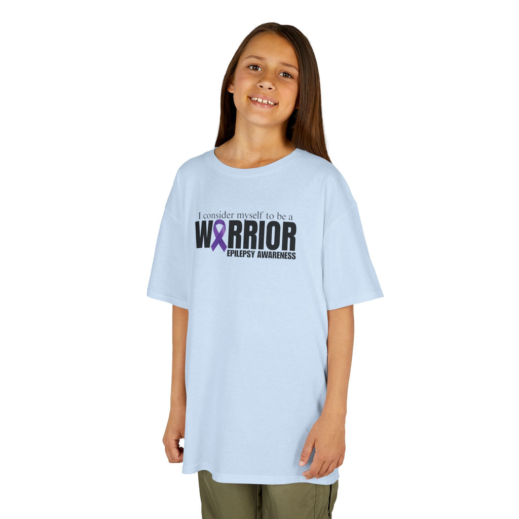 Kids Epilepsy Awareness Tee for Empowering Your Child with Warrior Spirit