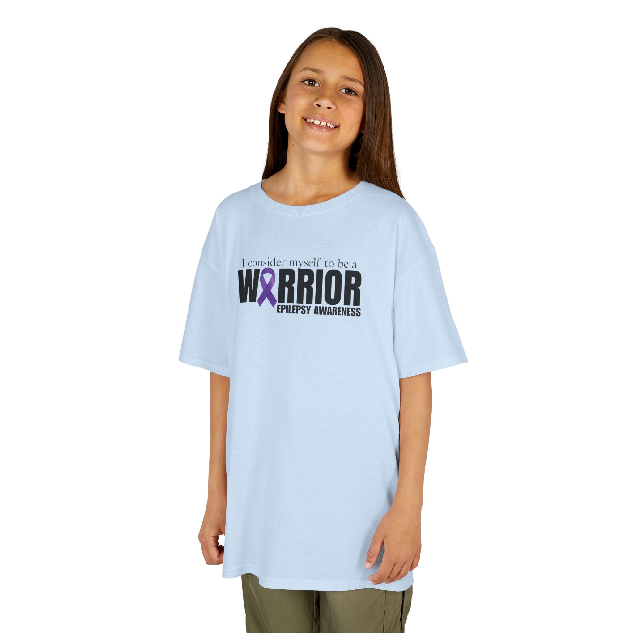 Kids Epilepsy Awareness Tee for Empowering Your Child with Warrior Spirit