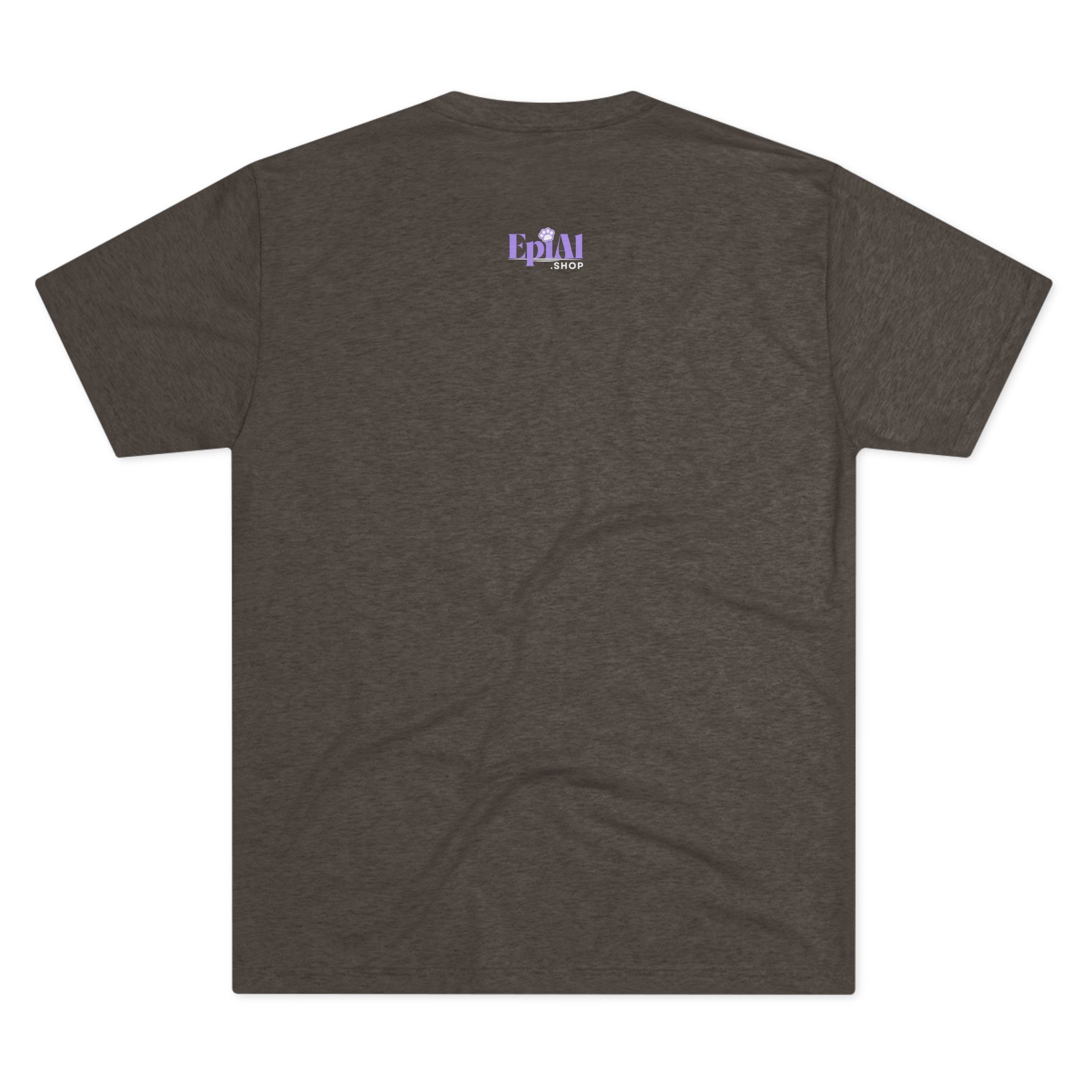Wild Kitty Bang Bang Tri-Blend Tee – Funny Cowboy Cat Shirt
